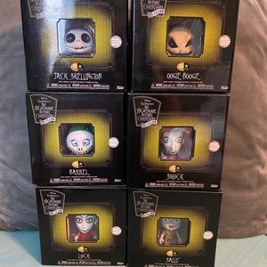Funko 5 star NBC nightmare before Christmas 6pcs